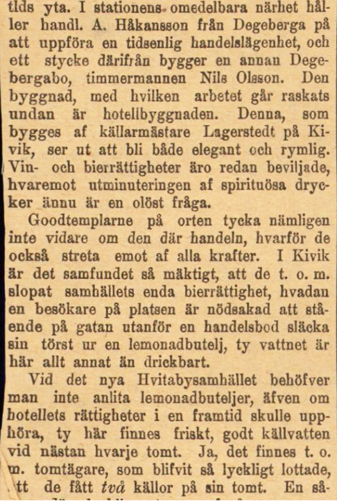 Nyaste Kristianstadsbladet 26 juni 1902 Österlenskraft